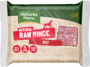 Natures Menu Frozen Minced Beef 400g