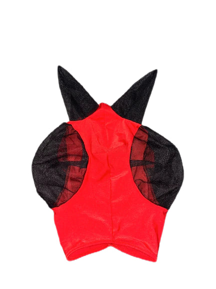 Full Fly Mask - Red