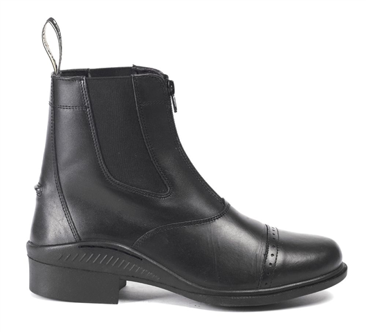 Brogini Tivoli Zip Jodhpur Boot Black