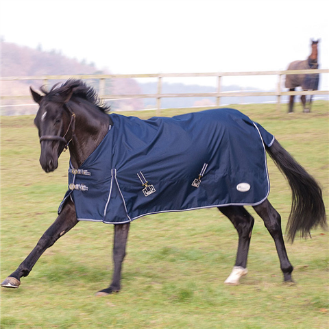 Rhinegold Torrent Lightweight Outdoor Rug Navy