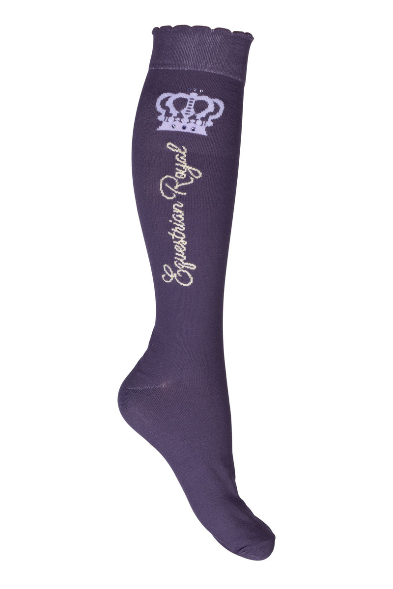 HKM Riding Socks -Lavender Bay-