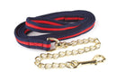 Hy Soft Webbing Lead Rein With Chain